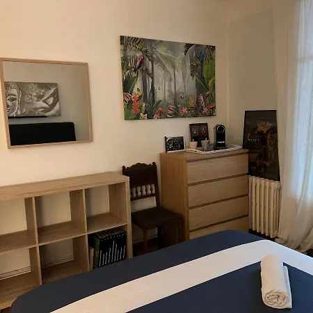 Lit Queen Size, 3mn Quarto em Acomodações Particulares *